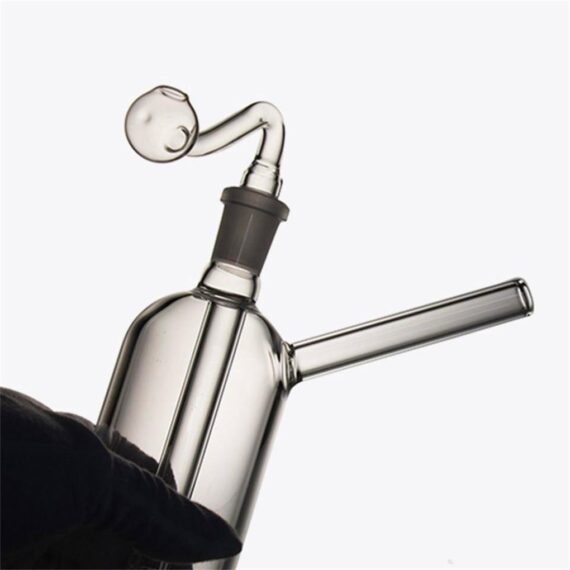 6-7" Glass Water Pipe/Bong With Perc | Hookahs