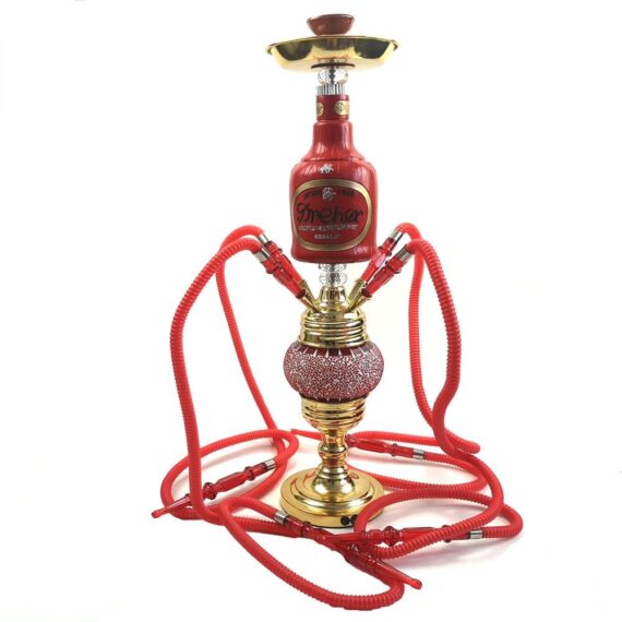 30" Large Glass Water Pipe Hookah-Narguile W/ Lights (Deluxe Edition)