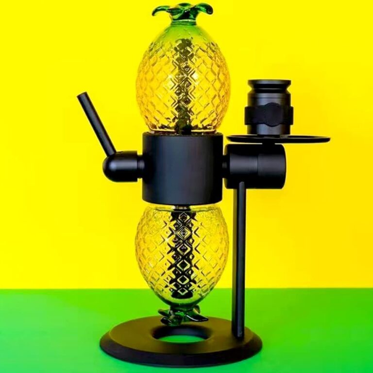 Pineapple Gravity Bong | 360ª Glass Rotating Gravity Hookah - Mr